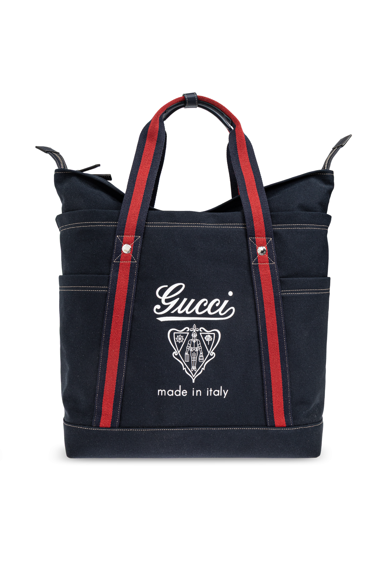 Navy blue shopper type bag Gucci - Vitkac PR